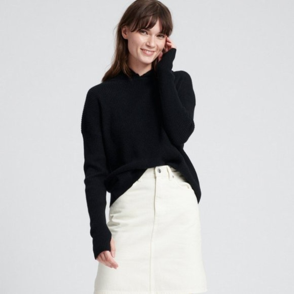 NAADAM ribbed cashmere hoodie